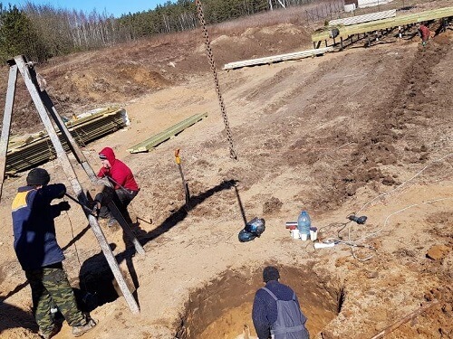 Бетонные кольца для канализации в Гродно