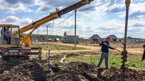 Свайно-ростверковый фундамент в Гродно
