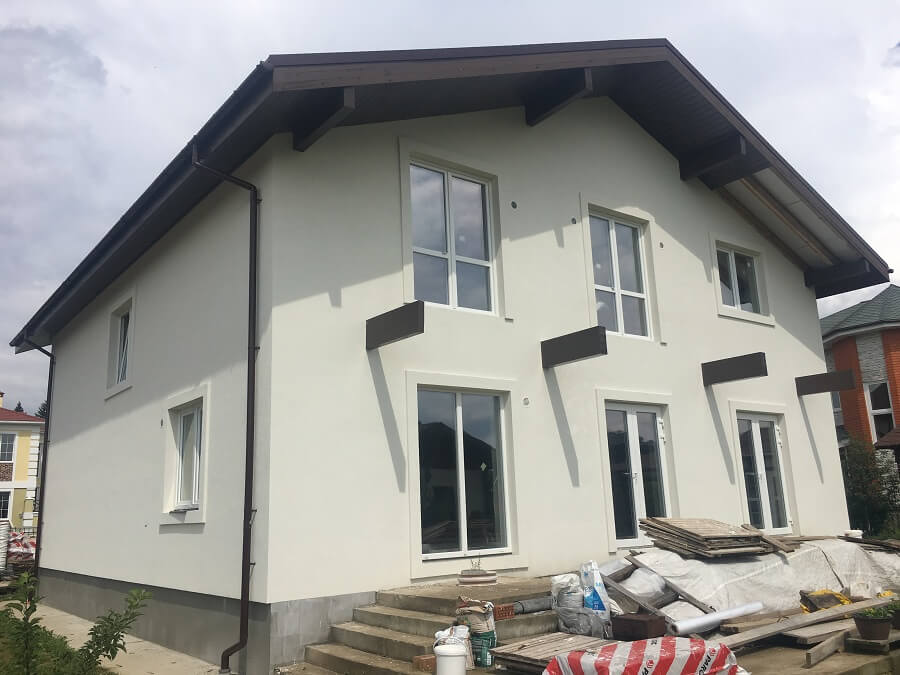 Утепление фасада дома снаружи в Гродно